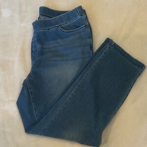 Pure Jill Indigo Womens Straight Leg Jeans - Size XL